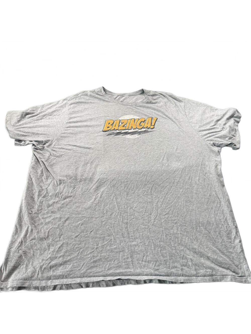 The Big Bang Theory "BAZINGA!" Graphic T-Shirt Men's 6XLT - Big & Tall
